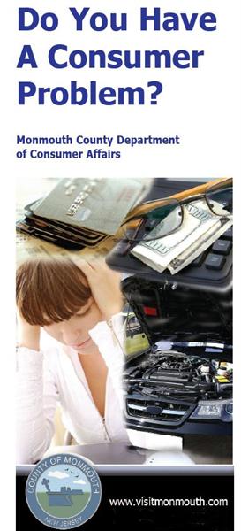Monmouth County Consumer Affairs Brochure